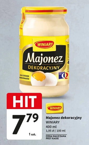 Intermarche Majonez dekoracyjny WINIARY 400 ml oferta