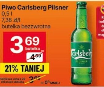 Delikatesy Centrum Piwo Carlsberg Pilsner 0,5l oferta
