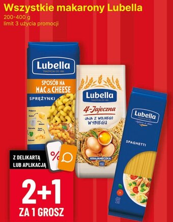 Delikatesy Centrum Wszystkie makarony Lubella 200-400g oferta