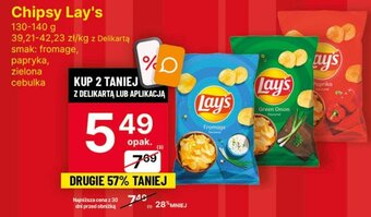 Delikatesy Centrum Chipsy Lay's 130-140g oferta