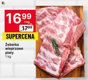 Delikatesy Centrum Żeberka wieprzowe płaty 1 kg oferta