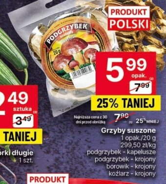 Grzyby suszone 20 g