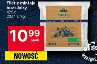 Delikatesy Centrum Filet z mintaja bez skóry 475g oferta