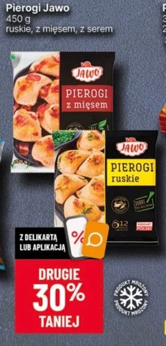 Delikatesy Centrum Pierogi Jawo 450g oferta