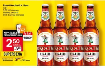 Delikatesy Centrum Piwo Okocim O.K. Beer 0,5l oferta