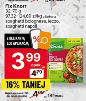 Delikatesy Centrum Fix Knorr 32-70g oferta