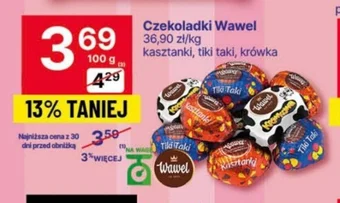 Delikatesy Centrum Czekoladki Wawel 100g oferta