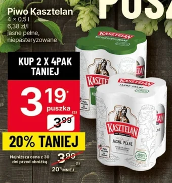 Delikatesy Centrum Piwo Kasztelan 0,5l oferta