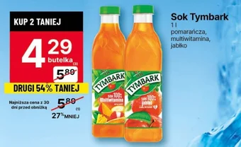Delikatesy Centrum Sok Tymbark 1l oferta