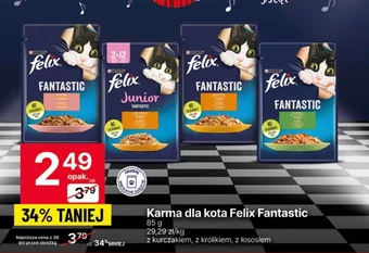 Delikatesy Centrum Karma dla kota Felix Fantastic 85 g oferta