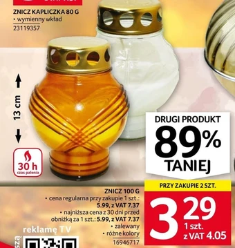 Selgros Znicz oferta
