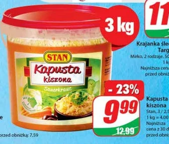 Dino Kapusta kiszona oferta