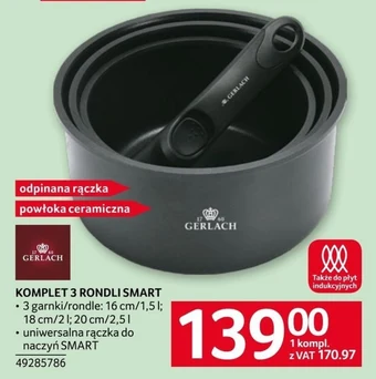 Selgros Zestaw garnków oferta