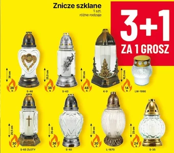 Znicze szklane