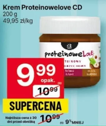 Delikatesy Centrum Krem Proteinowelove CD 200g oferta