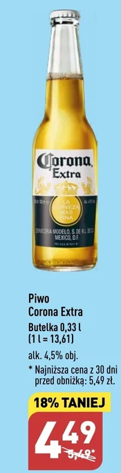 Piwo Corona Extra 0,33 L