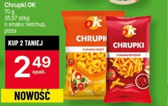 Delikatesy Centrum Chrupki OK 70 g oferta