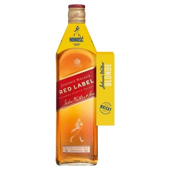 Johnnie walker red label blended scotch whisky 700 ml i blonde blended scotch whisky 50 ml