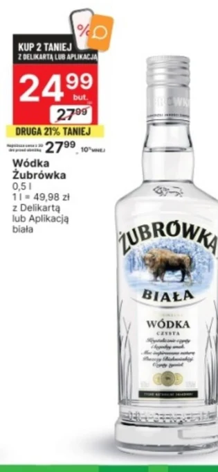 Delikatesy Centrum Wódka oferta