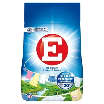 Kaufland E proszek do prania do białych i jasnych tkanin 2,10 kg (35 prań) oferta