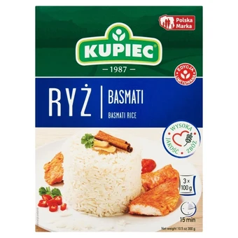 Netto Kupiec ryż basmati 300 g (3 x 100 g) oferta