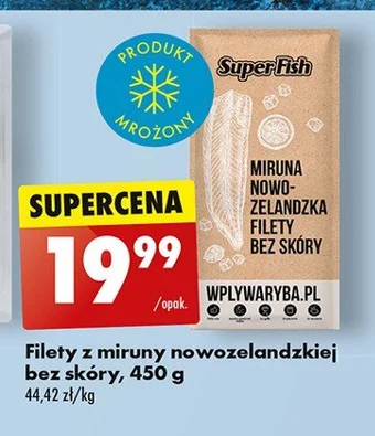 Biedronka Miruna nowozelandzka filet bez skóry oferta