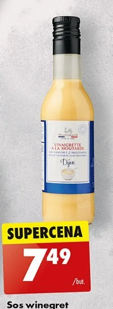 Biedronka Sos winegret z musztardą dijon oferta