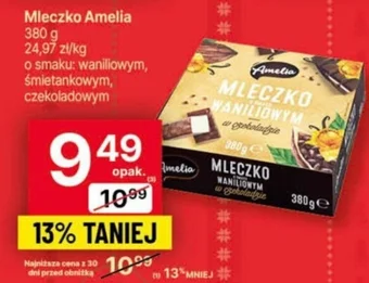 Delikatesy Centrum Mleczko Amelia 380g oferta