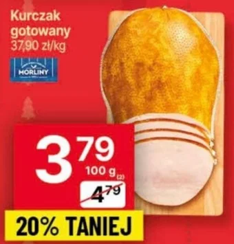 Delikatesy Centrum Kurczak gotowany 100g oferta