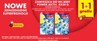Biedronka ZAWIESZKA DO WC BREF POWER AKTIV, 4 X 50 G oferta