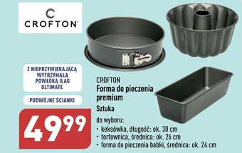 ALDI CROFTON Forma do pieczenia premium oferta