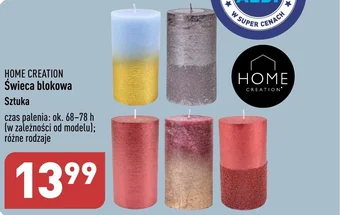 ALDI HOME CREATION Świeca blokowa oferta