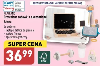 ALDI PLAYLAND Drewniane zabawki z akcesoriami oferta