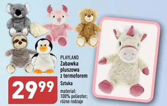 ALDI PLAYLAND Zabawka pluszowa z termoforem oferta