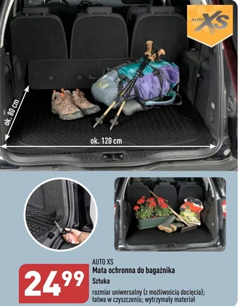 ALDI AUTO XS Mata ochronna do bagażnika oferta