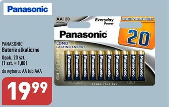 ALDI PANASONIC Baterie alkaliczne, 20 szt. oferta