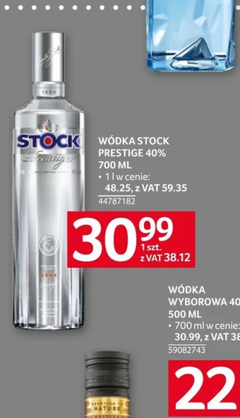 Selgros Wódka oferta