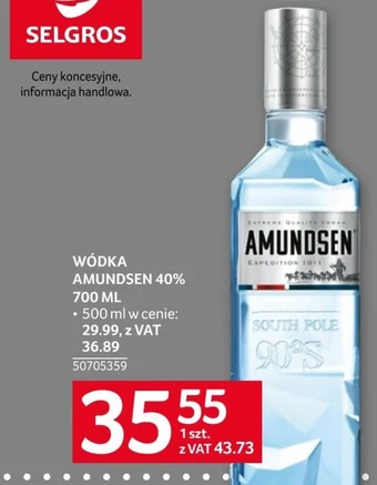 Selgros Wódka oferta