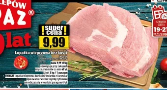 Topaz Łopatka wieprzowa bez kości 1kg oferta