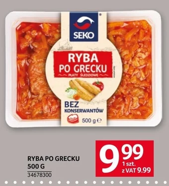 Selgros Ryba po grecku oferta