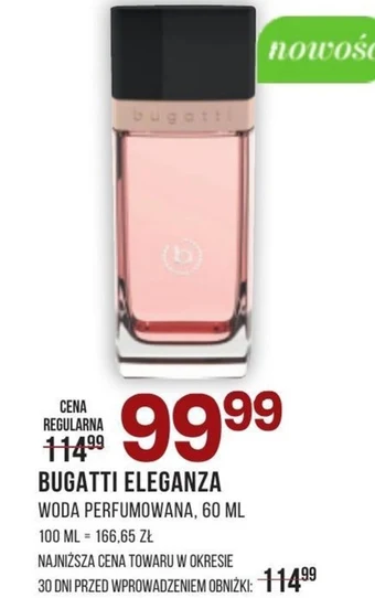 Woda perfumowana damska bugatti