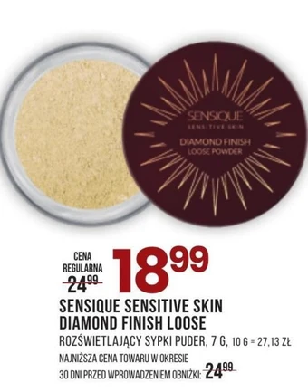 Drogerie Natura Puder do twarzy sensique oferta