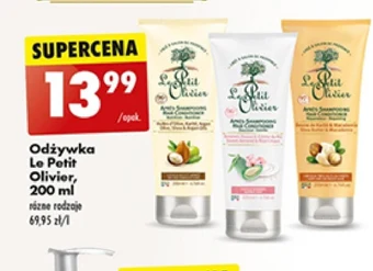 Biedronka Odżywka do włosów le petit olivier oferta