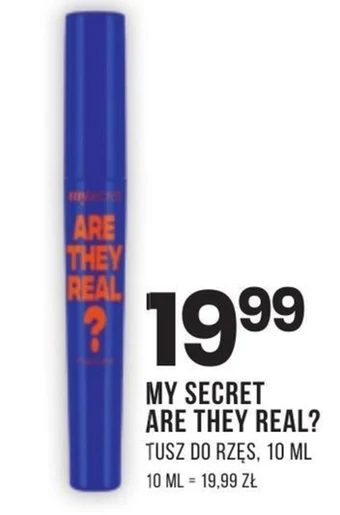Drogerie Natura Tusz do rzęs my secret oferta