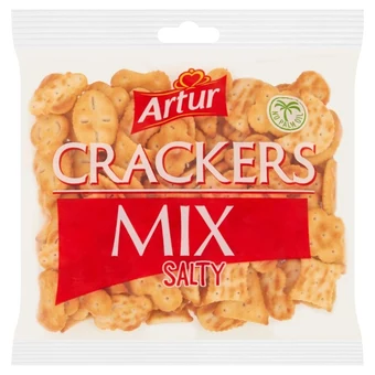 Groszek Artur krakersy mix solone 90 g oferta