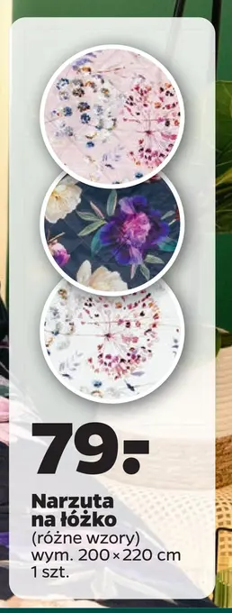 Netto Narzuta na łóżko oferta