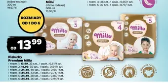 Pieluchy premium millu