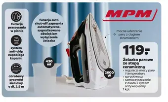 Netto Żelazko parowe ze stopą ceramiczną oferta