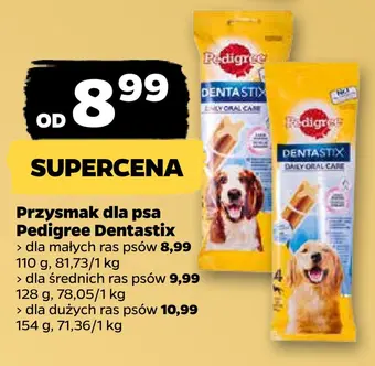 Netto Przysmak dla psa pedigree dentastix oferta