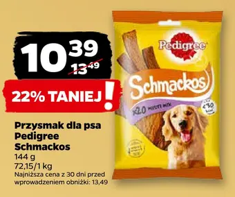 Netto Przysmak dla psa pedigree schmackos oferta